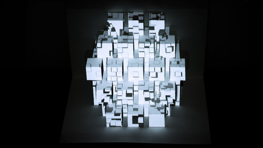 Kirigami Projection Mapping - Template Kit